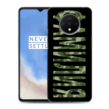 Силиконовый чехол на OnePlus 7T с принтом ФАМИЛИЯ