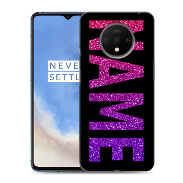 Силиконовый чехол на OnePlus 7T с принтом NAME
