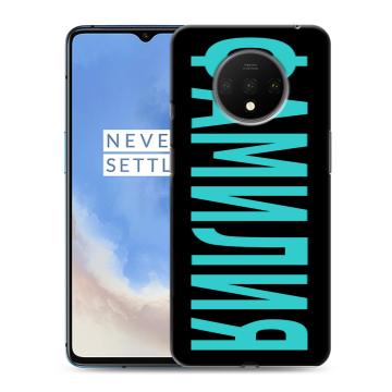 Силиконовый чехол на OnePlus 7T с принтом ФАМИЛИЯ