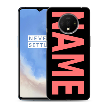 Силиконовый чехол на OnePlus 7T с принтом NAME