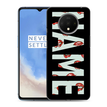 Силиконовый чехол на OnePlus 7T с принтом NAME