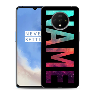 Силиконовый чехол на OnePlus 7T с принтом NAME
