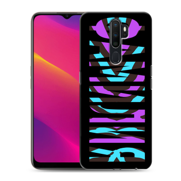 Силиконовый противоударный чехол на OPPO A9 (2020) с принтом ФАМИЛИЯ