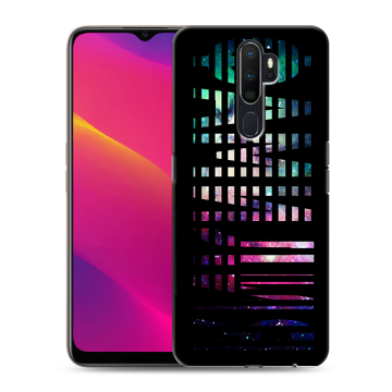 Силиконовый противоударный чехол на OPPO A9 (2020) с принтом ФАМИЛИЯ