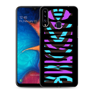 Силиконовый чехол на Samsung Galaxy A20s с принтом ФАМИЛИЯ