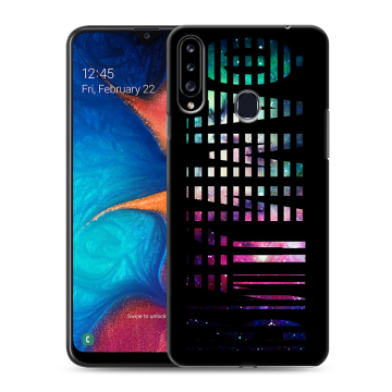 Силиконовый чехол на Samsung Galaxy A20s с принтом ФАМИЛИЯ
