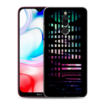 Силиконовый чехол на Xiaomi RedMi 8 с принтом ФАМИЛИЯ
