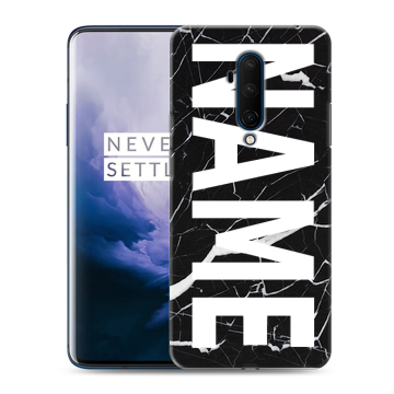 Силиконовый чехол на OnePlus 7T Pro с принтом NAME