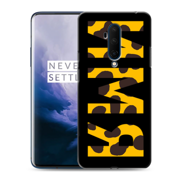 Силиконовый чехол на OnePlus 7T Pro с принтом ИМЯ
