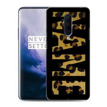 Силиконовый чехол на OnePlus 7T Pro с принтом NAME