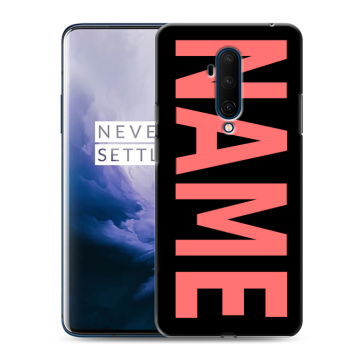 Силиконовый чехол на OnePlus 7T Pro с принтом NAME