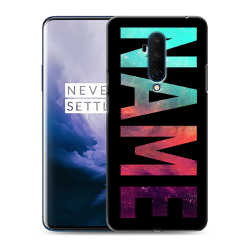 Силиконовый чехол на OnePlus 7T Pro с принтом NAME
