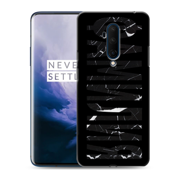 Силиконовый чехол на OnePlus 7T Pro с принтом ФАМИЛИЯ