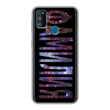 Силиконовый чехол на Samsung Galaxy M30s с принтом ФАМИЛИЯ