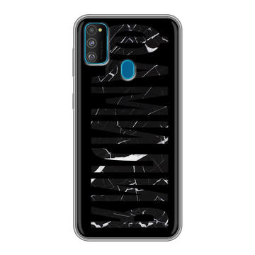 Силиконовый чехол на Samsung Galaxy M30s с принтом ФАМИЛИЯ