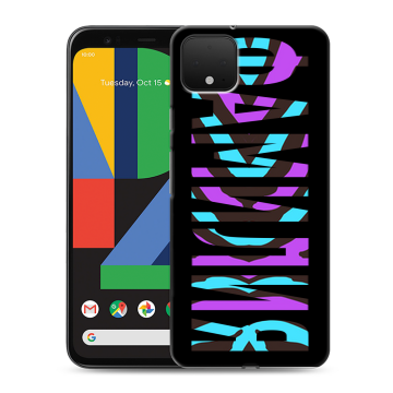 Силиконовый чехол на Google Pixel 4 XL с принтом ФАМИЛИЯ