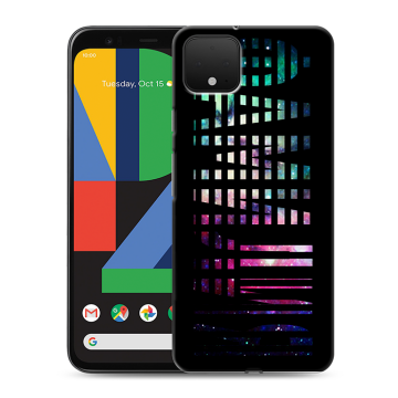 Силиконовый чехол на Google Pixel 4 XL с принтом ФАМИЛИЯ