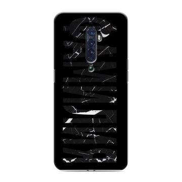 Силиконовый чехол на OPPO Reno2 с принтом ФАМИЛИЯ