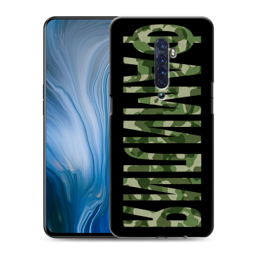 Силиконовый противоударный чехол на OPPO Reno2 Z с принтом ФАМИЛИЯ