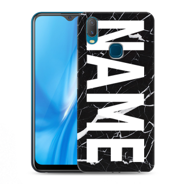 Силиконовый чехол на Vivo Y11 с принтом NAME