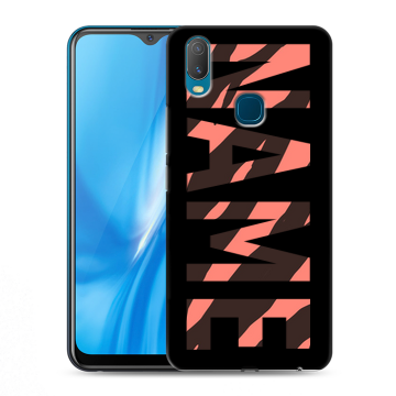 Силиконовый чехол на Vivo Y11 с принтом NAME
