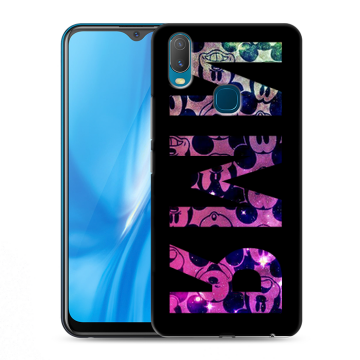 Силиконовый чехол на Vivo Y11 с принтом ИМЯ