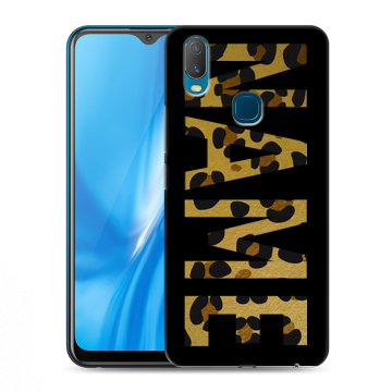 Силиконовый чехол на Vivo Y11 с принтом NAME
