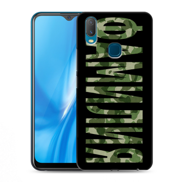 Силиконовый чехол на Vivo Y11 с принтом ФАМИЛИЯ