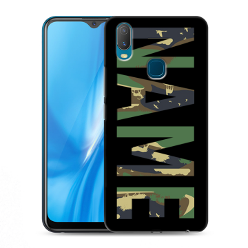 Силиконовый чехол на Vivo Y11 с принтом NAME