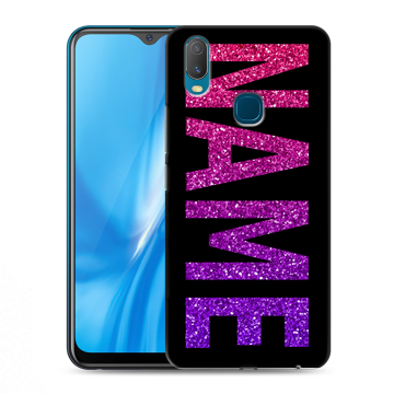 Силиконовый чехол на Vivo Y11 с принтом NAME