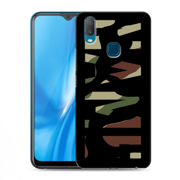 Силиконовый чехол на Vivo Y11 с принтом NAME