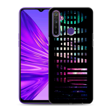 Силиконовый чехол на Realme 5 с принтом ФАМИЛИЯ