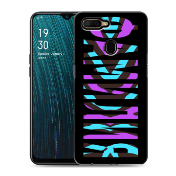 Силиконовый чехол на OPPO A5s с принтом ФАМИЛИЯ