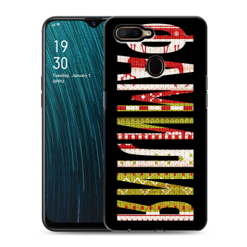 Силиконовый чехол на OPPO A5s с принтом ФАМИЛИЯ