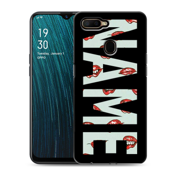 Силиконовый чехол на OPPO A5s с принтом NAME
