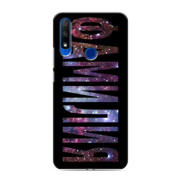 Силиконовый противоударный чехол на Huawei Honor 9X с принтом ФАМИЛИЯ