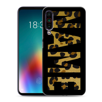 Силиконовый чехол на Meizu 16T с принтом NAME