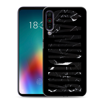 Силиконовый чехол на Meizu 16T с принтом ФАМИЛИЯ