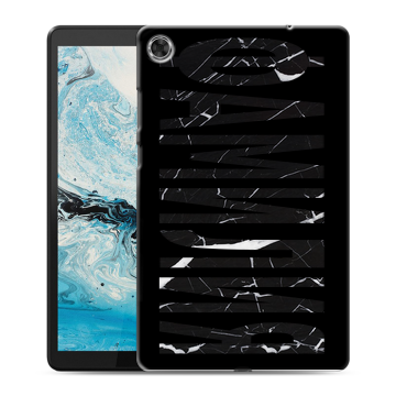 Силиконовый чехол на Lenovo Tab M8 с принтом ФАМИЛИЯ