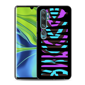Силиконовый противоударный чехол на Xiaomi Mi Note 10 с принтом ФАМИЛИЯ
