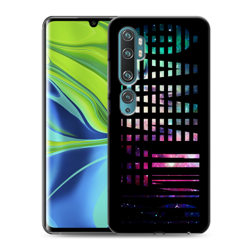 Силиконовый противоударный чехол на Xiaomi Mi Note 10 с принтом ФАМИЛИЯ