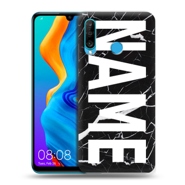 Силиконовый чехол на Huawei Honor 20S с принтом NAME