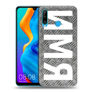 Силиконовый чехол на Huawei Honor 20S с принтом ИМЯ