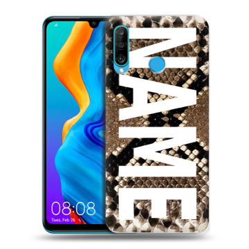 Силиконовый чехол на Huawei Honor 20S с принтом NAME