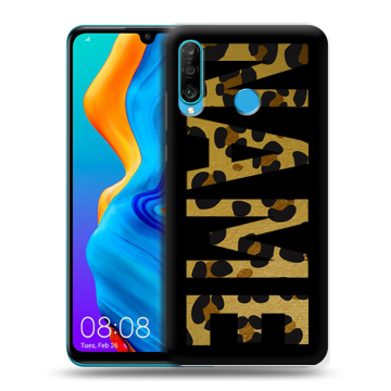 Силиконовый чехол на Huawei Honor 20S с принтом NAME