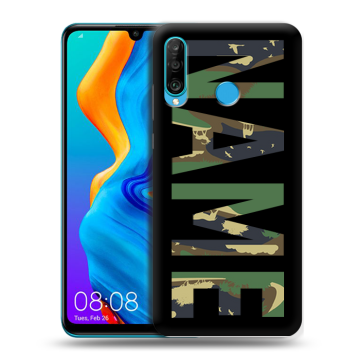 Силиконовый чехол на Huawei Honor 20S с принтом NAME