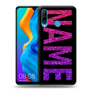 Силиконовый чехол на Huawei Honor 20S с принтом NAME