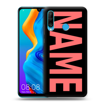 Силиконовый чехол на Huawei Honor 20S с принтом NAME
