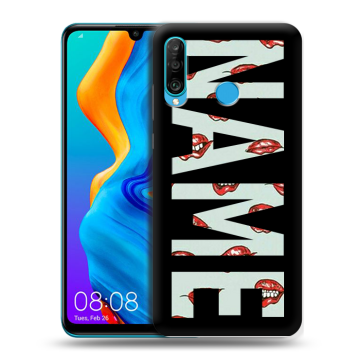 Силиконовый чехол на Huawei Honor 20S с принтом NAME