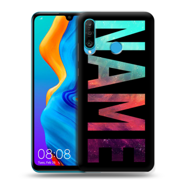 Силиконовый чехол на Huawei Honor 20S с принтом NAME